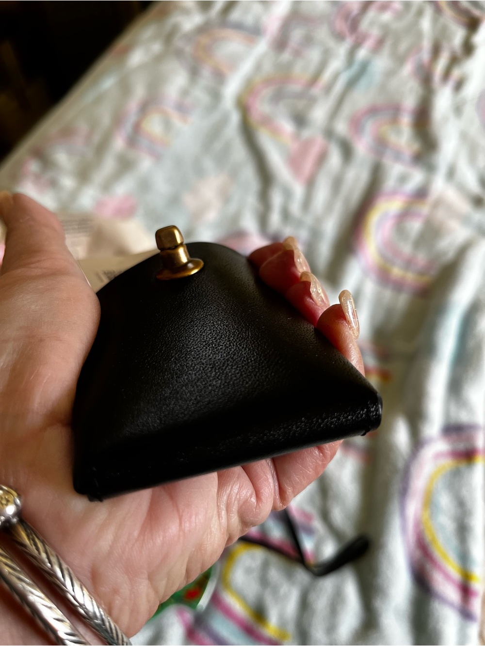 Coach Black Mini Turnlock Bag Charm or Necklace. - Picture 15 of 16